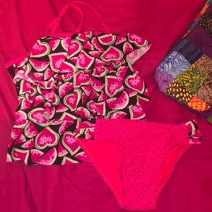 Girls watermelon swimsuit